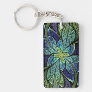 LaのChanteuse IVの長方形のアクリルKeychain キーホルダー