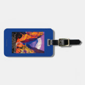 LaのCote d'AzurのヴィンテージPosterEurope 2 ラゲッジタグ (正面横)