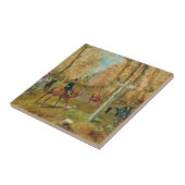 Laのcroisee desのchemins 1883年(キャンバスの油) タイル (側面)