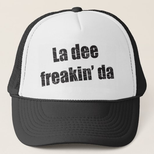 Laのdeeのfreakin da キャップ (正面)