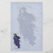 LaのFaucheuseのゴシック様式文房具 便箋 (正面)