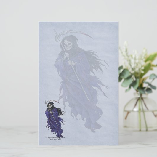 LaのFaucheuseのゴシック様式文房具 便箋 (スタンド正面)