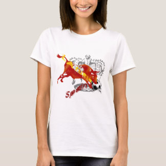 LaのFuria Españaトロのアートワークのギフトおよびティー Tシャツ
