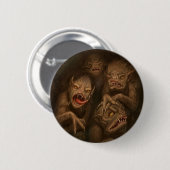 Laのlignée desのドラゴン: M8 缶バッジ (正面&裏面)