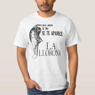 LaのLloronaのスペイン人のワイシャツ Tシャツ