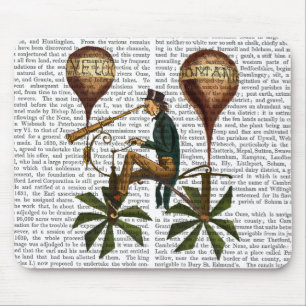 LaのLuneの熱気の気球を航海して下さい マウスパッド