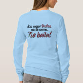 Laのmejorのサルサ… Tシャツ (裏面)