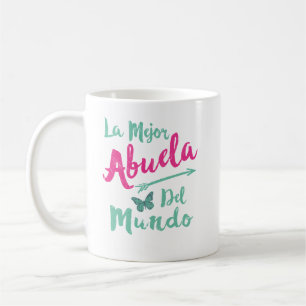 LaのMejor Abuela Del Mundo Grandmaの母の日 コーヒーマグカップ