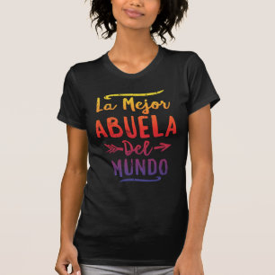 LaのMejor Abuela Del Mundo Grandmaの母の日 Tシャツ