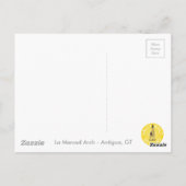 LaのMercedのアーチ-アンチグア ポストカード (裏面)