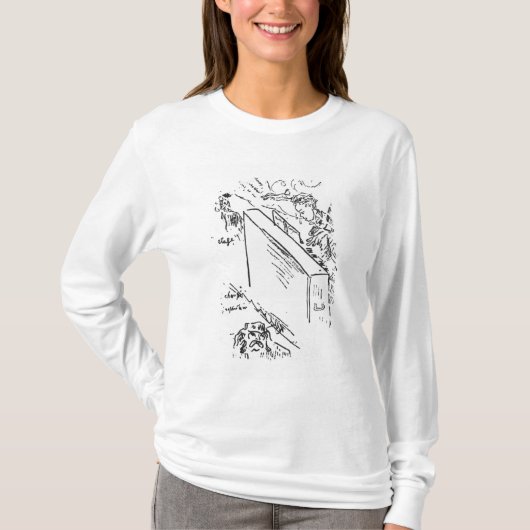 LaのMusiqueのadoucit lesのmoeurs Tシャツ (正面)