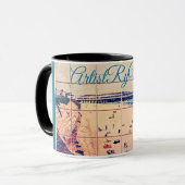LaのPlayaのコーヒーのマグ マグカップ (正面左)