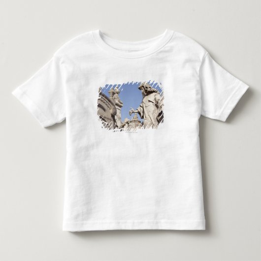 LaのRecoletaの墓地の角度の彫像の終わり トドラーTシャツ (正面)