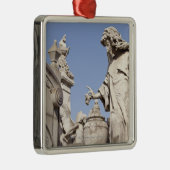 LaのRecoletaの墓地の角度の彫像の終わり メタルオーナメント (右)