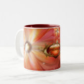 LaのRoja熱名前入りな2マグ ツートーンマグカップ (正面左)