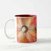 LaのRoja熱名前入りな2マグ ツートーンマグカップ (左)