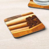 LaのRomanaの先生からの手によって転がられるシガー コースター (左側)