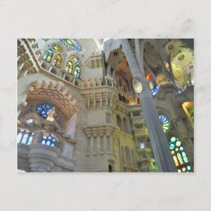 LaのSagrada Familia教会 ポストカード