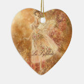 LaのSylphideのバレエのオーナメント セラミックオーナメント (右)