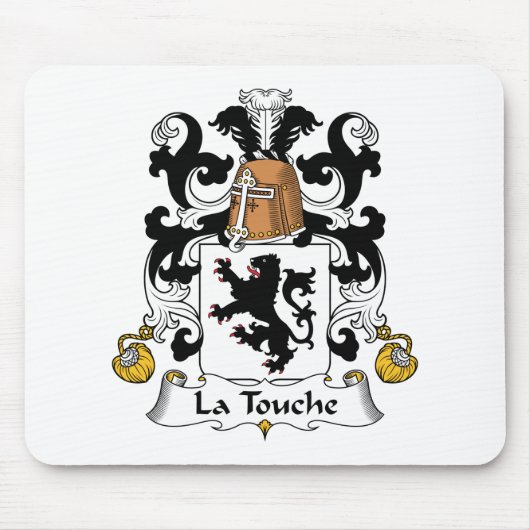 LaのToucheの家紋 マウスパッド (正面)
