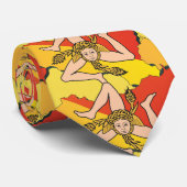 LaのTrinacriaのおもしろいのタイ ネクタイ (ロール)