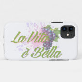 LaのVitaのe Bella Case-Mate iPhoneケース (裏面(横))