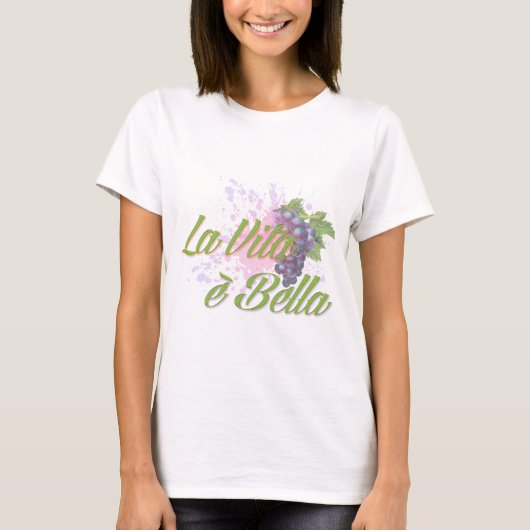 LaのVitaのe Bella Tシャツ (正面)