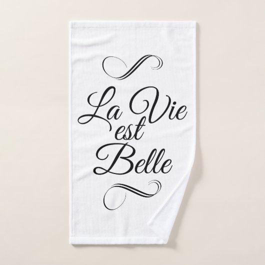 Laは米国東部標準時刻の美女を竸います バスタオルセット (ハンドタオル)