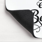 laは米国東部標準時刻の美女、生命を美しいです、フランス語引用します竸います マウスパッド (コーナー)