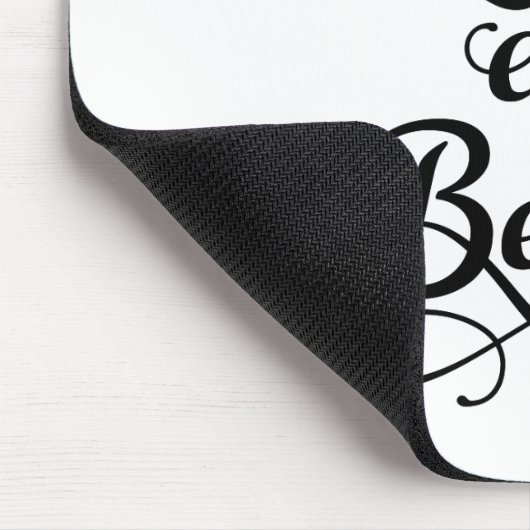 laは米国東部標準時刻の美女、生命を美しいです、フランス語引用します竸います マウスパッド (コーナー)