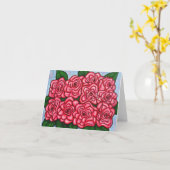 Laはenのばら色のメッセージカードを竸います カード (黄色い花)