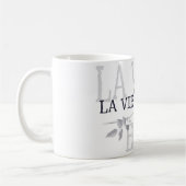LaはEnを上がりました竸います コーヒーマグカップ (左)