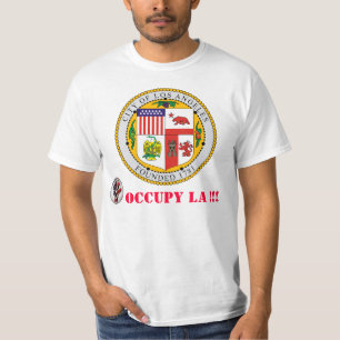 LAを占めて下さい Tシャツ