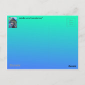 LAアートポストカード ポストカード (裏面)