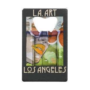 LAアート2ボトルオープナー クレジットカード栓抜き