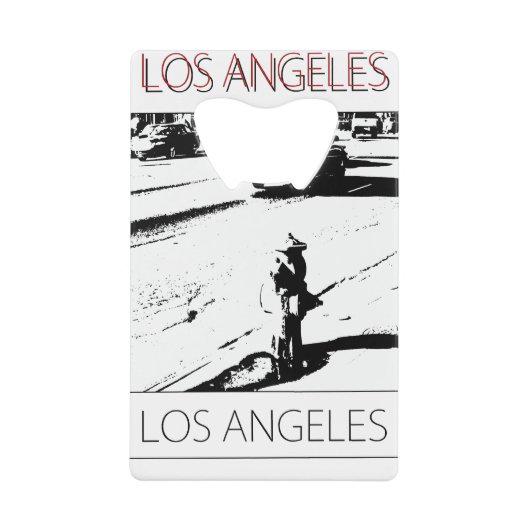 LAウォーターポンプ クレジットカード栓抜き (正面)