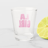 LAガール ショットグラス (裏面)