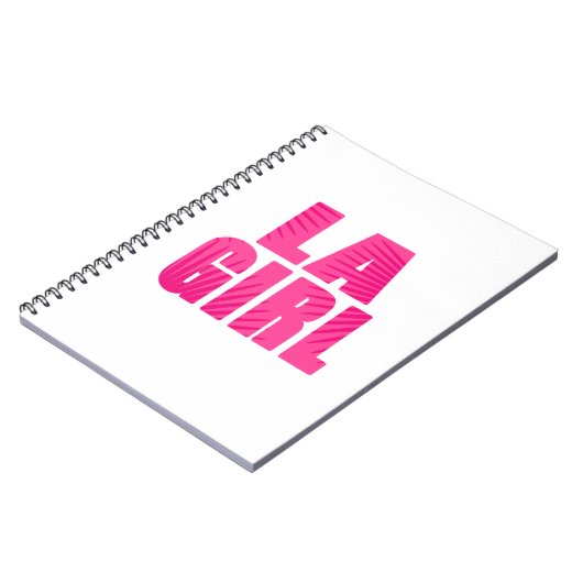 LAガール ノートブック (左側)