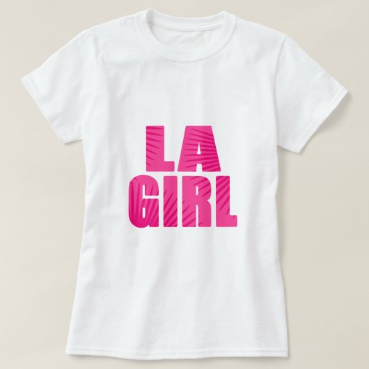 LAガール Tシャツ (デザイン正面)