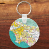 LAキーチェーン キーホルダー (正面)