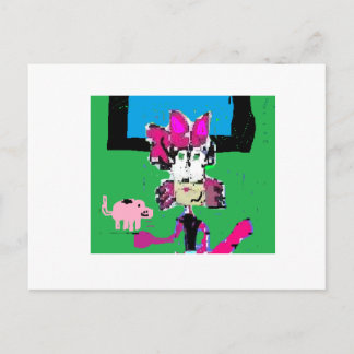 LAクリッターシチザキャットリッチアイディア ポストカード