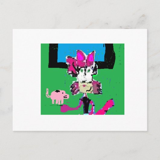 LAクリッターシチザキャットリッチアイディア ポストカード (正面)