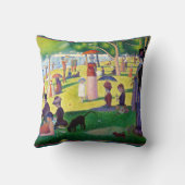 LaグランデJatteの島の日曜日の午後 クッション (裏面)