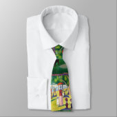 LaグランデJatteの島の日曜日の午後 ネクタイ (タイ)