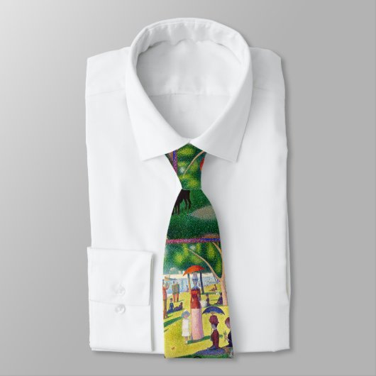LaグランデJatteの島の日曜日の午後 ネクタイ (タイ)