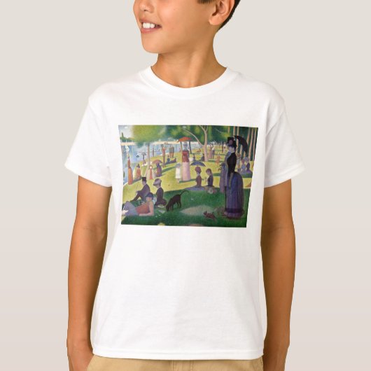 LaグランデJatteの島の日曜日の午後 Tシャツ (正面)