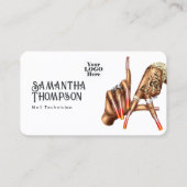 LAサインネイルサロンブランディング 名刺 (正面)