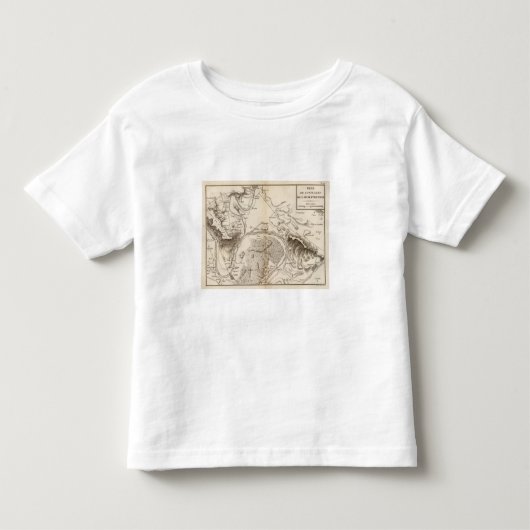 Laセーヌ河のl'Oise トドラーTシャツ (正面)