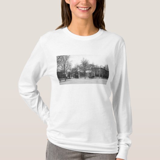 「Laハレ補助のVins」Quaiへの入口 Tシャツ (正面)