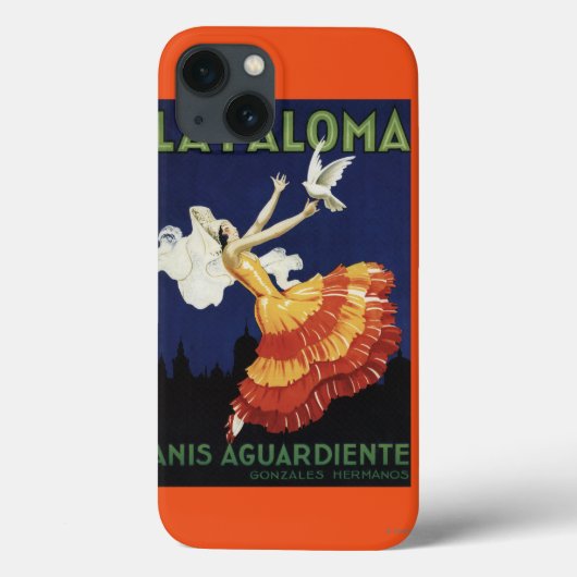 Laパロマ-昇進オオハシカッコウAguardiente Case-Mate iPhoneケース (裏面)